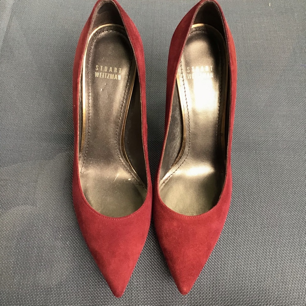 Stuart Weitzman Suede Stilettos